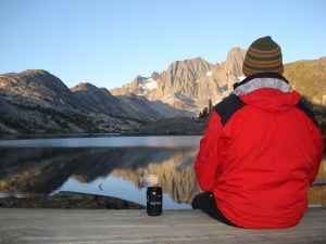 Morning Coffee in the High Sierras