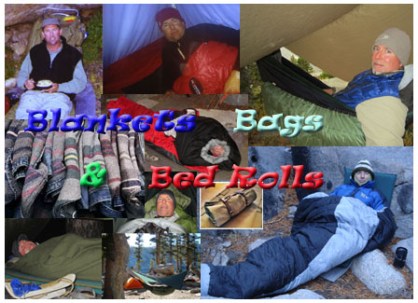 Blankets, Bags & Bed Rolls